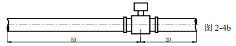dn50电磁流量计直管段安装位置图