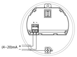水箱雷达液位计24V两线制接线图